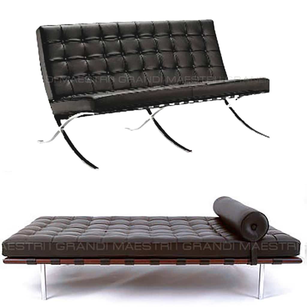 kit ricambio Mies Van Der Rohe daybed Barcelona
